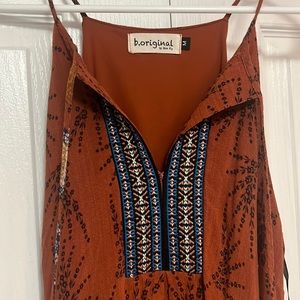 Size M boho boutique dress. Liner inside. Worn a few times.